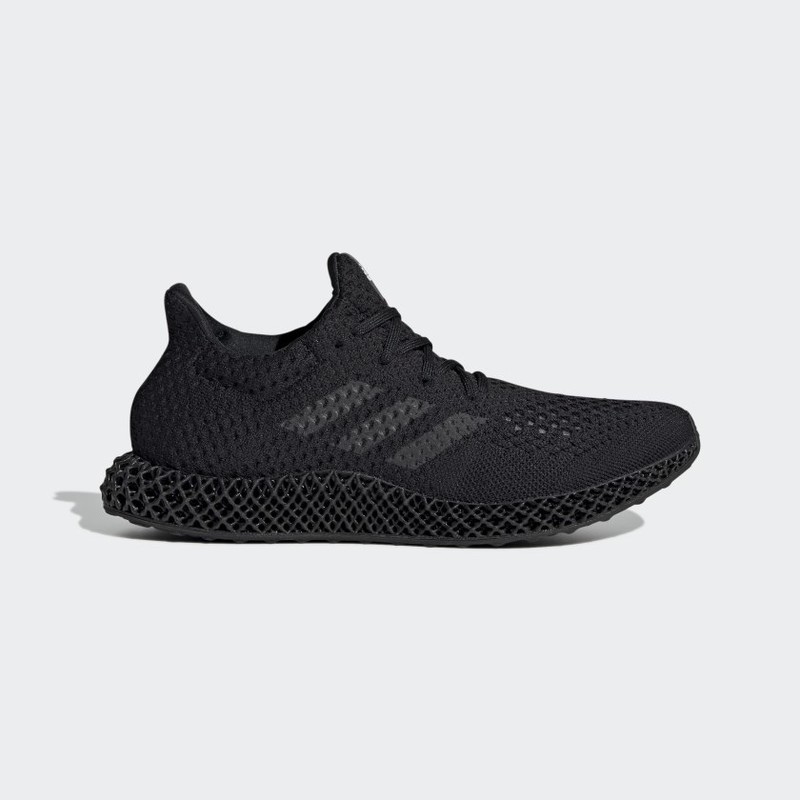 All black running shoes adidas online